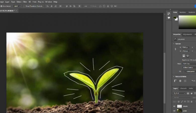 How to Use the Background Eraser Tool in Photoshop cs5