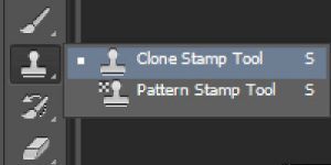Use Clone Stamp Tool